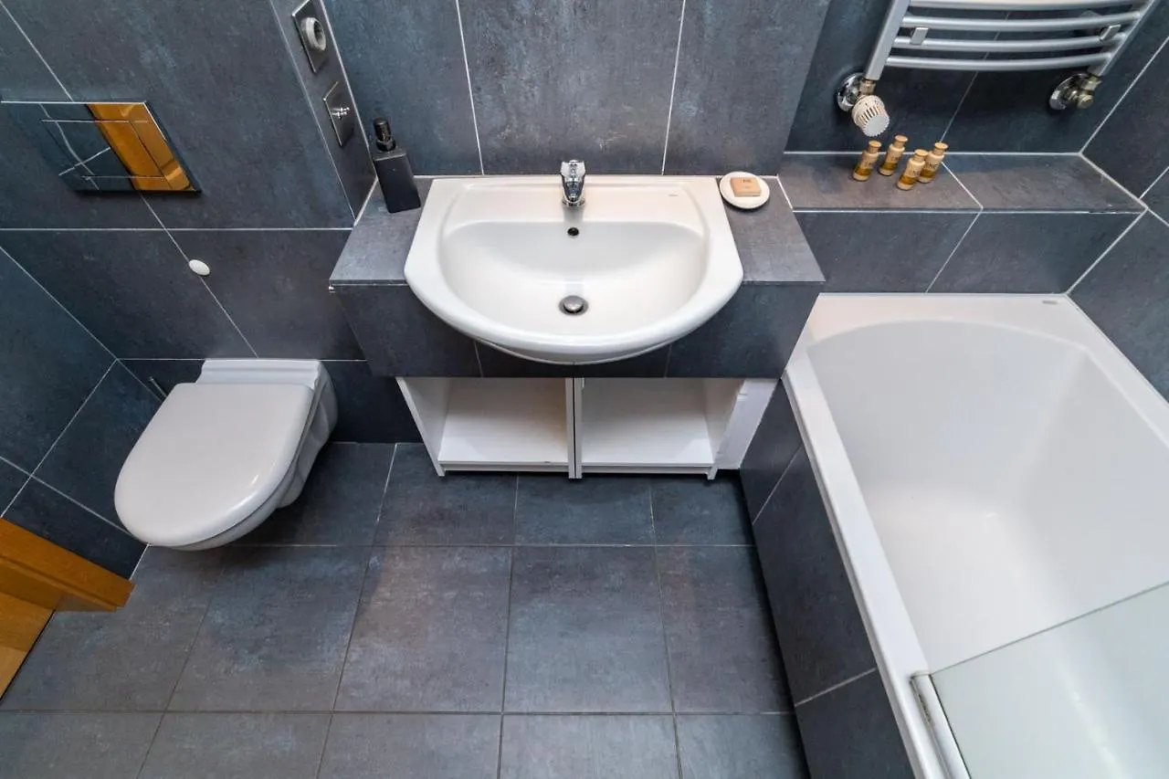 Lägenhet Grey By Oneapartments Gdańsk Polen